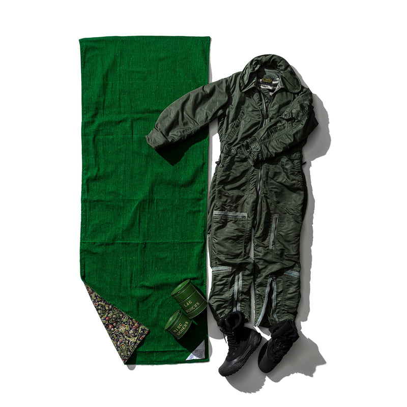 REVERSIBLE NAP MAT / PAISLEY x GREEN