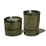 COVERED VINTAGE PARACHUTE ORGANIZER / Large