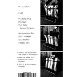 FOLDING BAG STORAGE FOR CAFÉ / Ivory - Black Mix