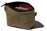 RUBBERIZED HOOD FABRIC x JACQUARD POUCH - LIM.ED.
