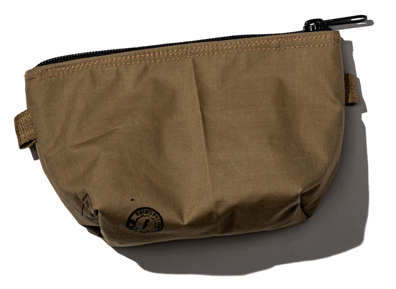 RUBBERIZED HOOD FABRIC x JACQUARD POUCH - LIM.ED.