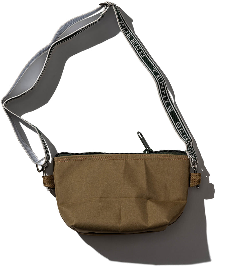 RUBBERIZED HOOD FABRIC x JACQUARD POUCH - LIM.ED.