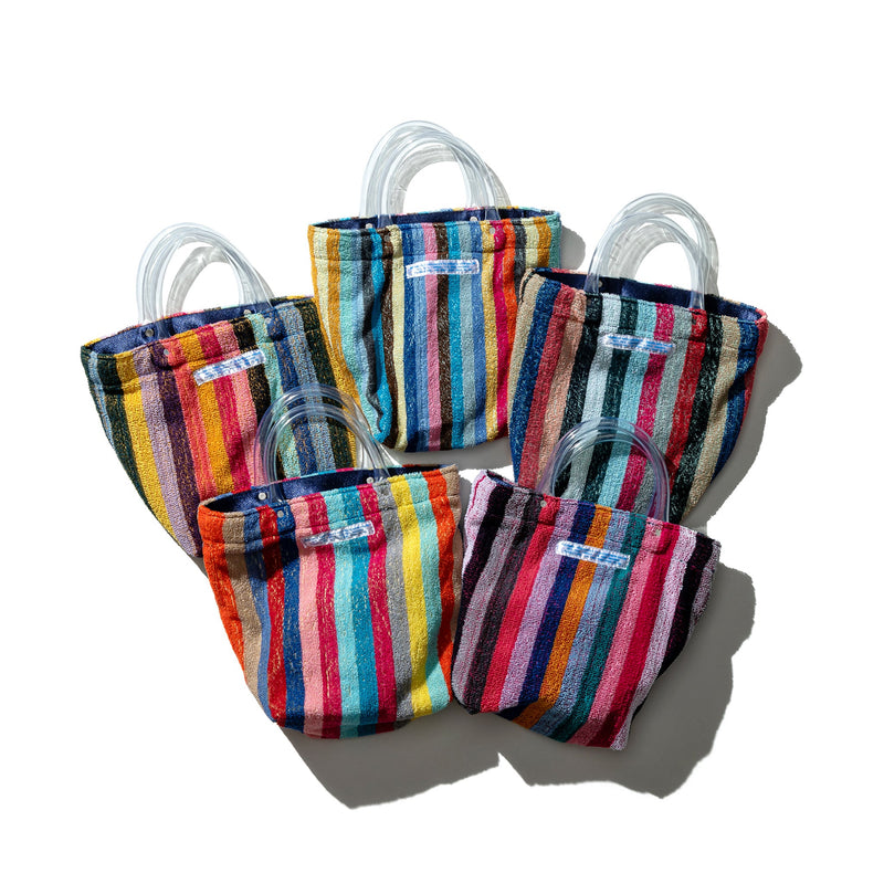 LOCAL DISTRIBUTION RAINBOW TOWEL SQUARE BAG