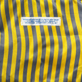 SCHOOL TIE FABRIC SMALL BAG / Dark Green x Pink