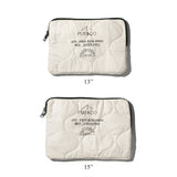 QUILTED LAPTOP CASE / 13"