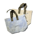 VINTAGE POSTAL BAG CONVERTED TO TOTE W/ZIPPER - LIM.ED.