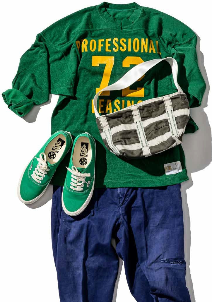 VINTAGE OLIVE BRAKE PARACHUTE EXTRA SMALL SHOULDER BAG - LIM.ED.