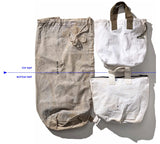 VINTAGE POSTAL BAG CONVERTED TO TOTE - LIM.ED.
