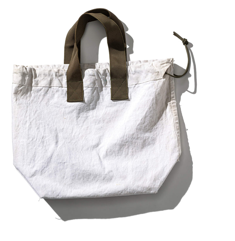 VINTAGE POSTAL BAG CONVERTED TO TOTE - LIM.ED.