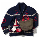 VINTAGE WOOL GARMENTS ZIP TOTE - LIM.ED.