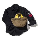 VINTAGE WOOL GARMENTS ZIP TOTE - LIM.ED.