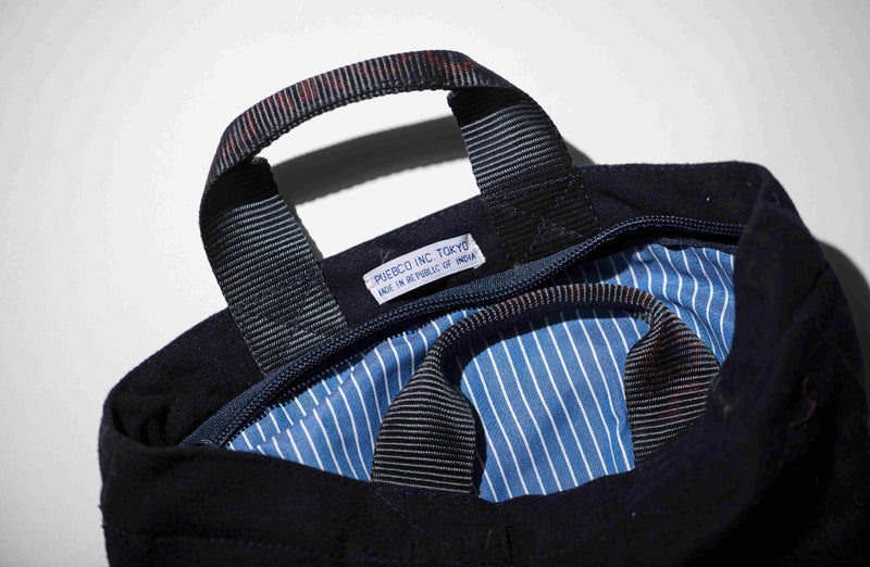 VINTAGE WOOL GARMENTS ZIP TOTE - LIM.ED.