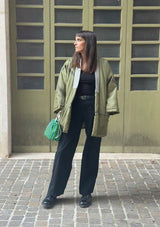 HANTEN JACKET: VINTAGE PARACHUTE / Olive