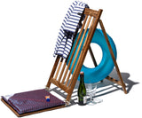 PORTABLE BEACH CHAIR W/BAG