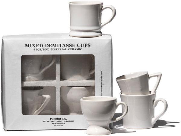 MIXED DEMITASSE CUPS