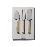 ENGRAVED CHEESE KNIFE SET OF 3