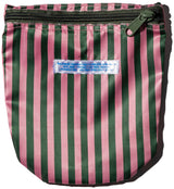 SCHOOL TIE FABRIC SEMICIRCLE POUCH