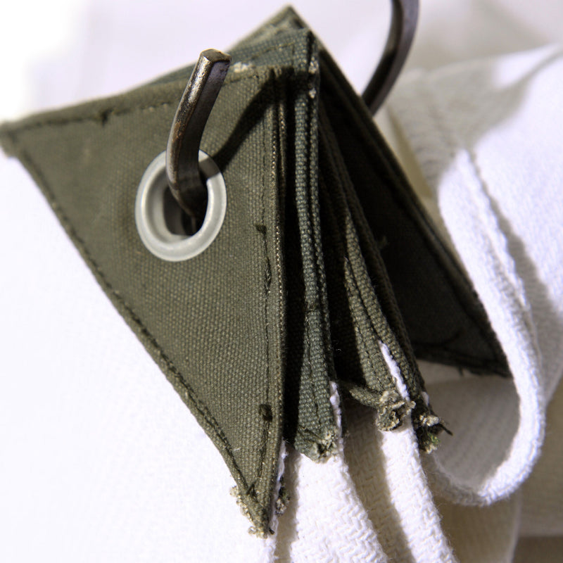 COTTON TOWEL WITH VINTAGE EYELET / Square