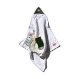 COTTON TOWEL WITH VINTAGE EYELET / Square