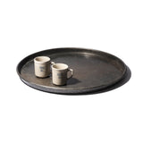 VINTAGE ROUND LARGE TRAY