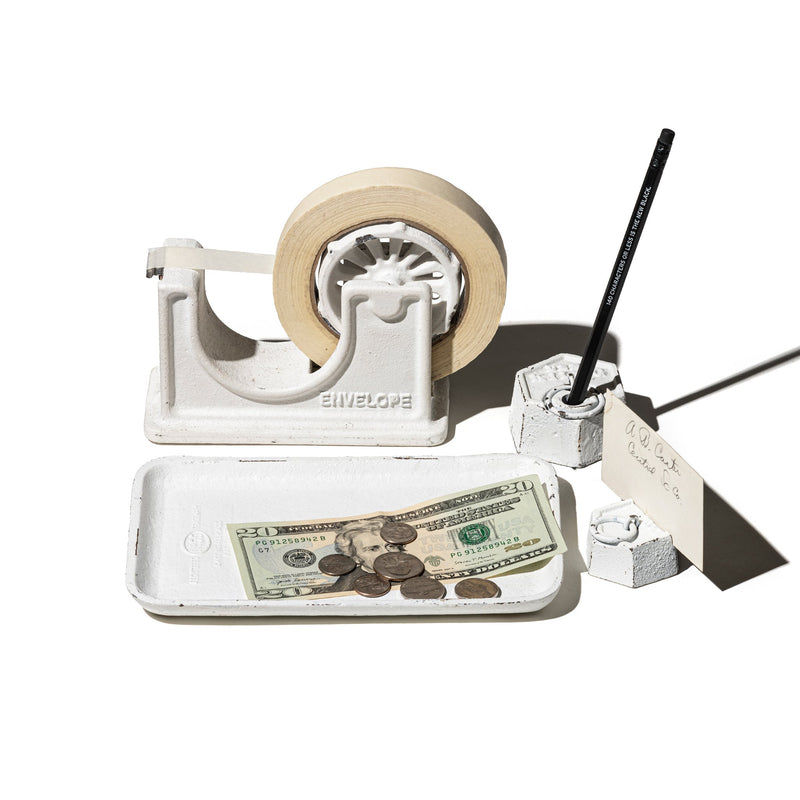 PAPER WEIGHT & PEN STAND