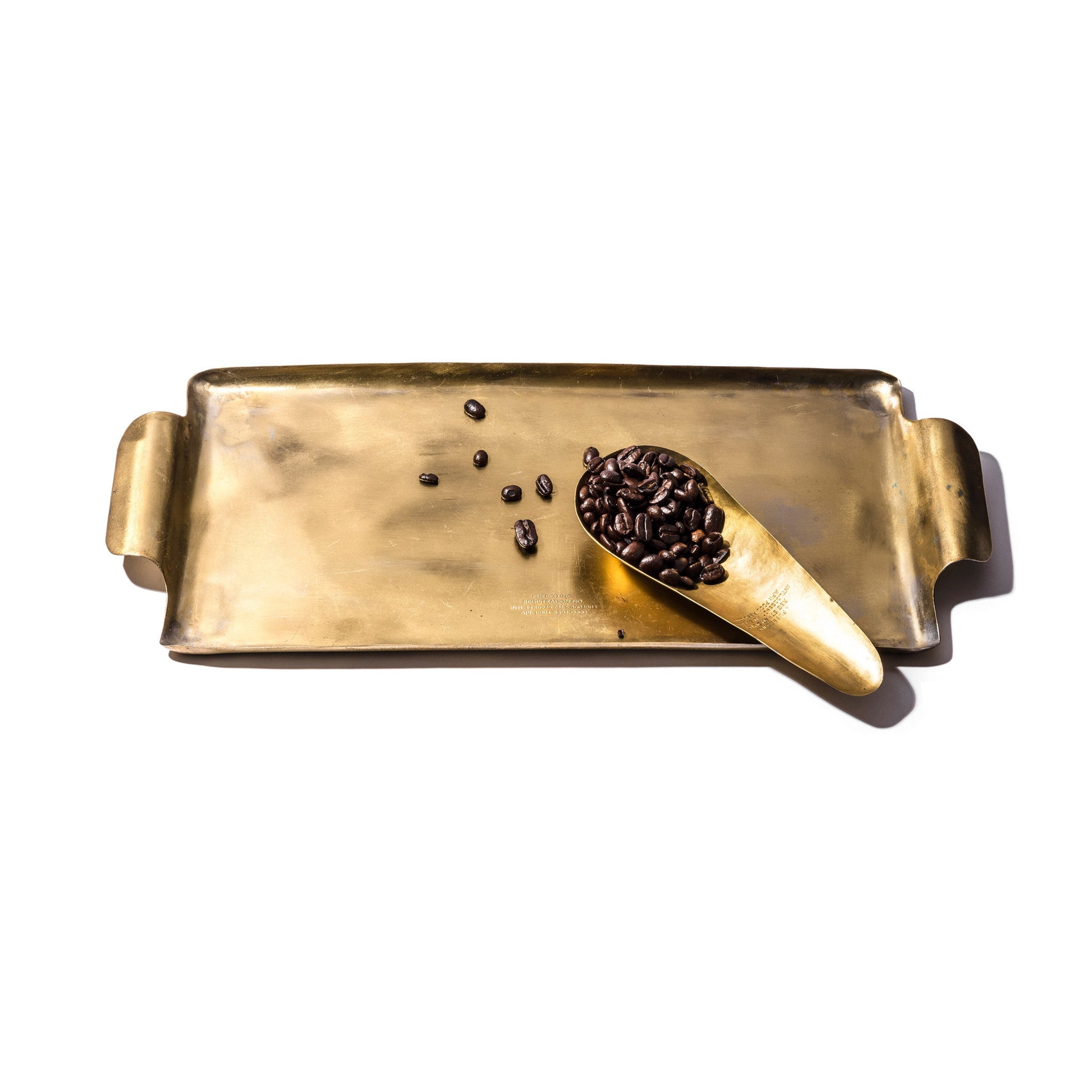 BRASS RECTANGLE TRAY