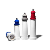 LIGHTHOUSE SHAPED SALT & PEPPER MILL / 6" Blue