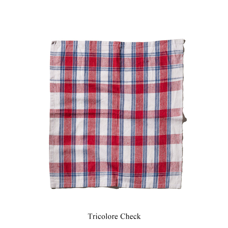 INDIA CLOTH / Tricolore Check