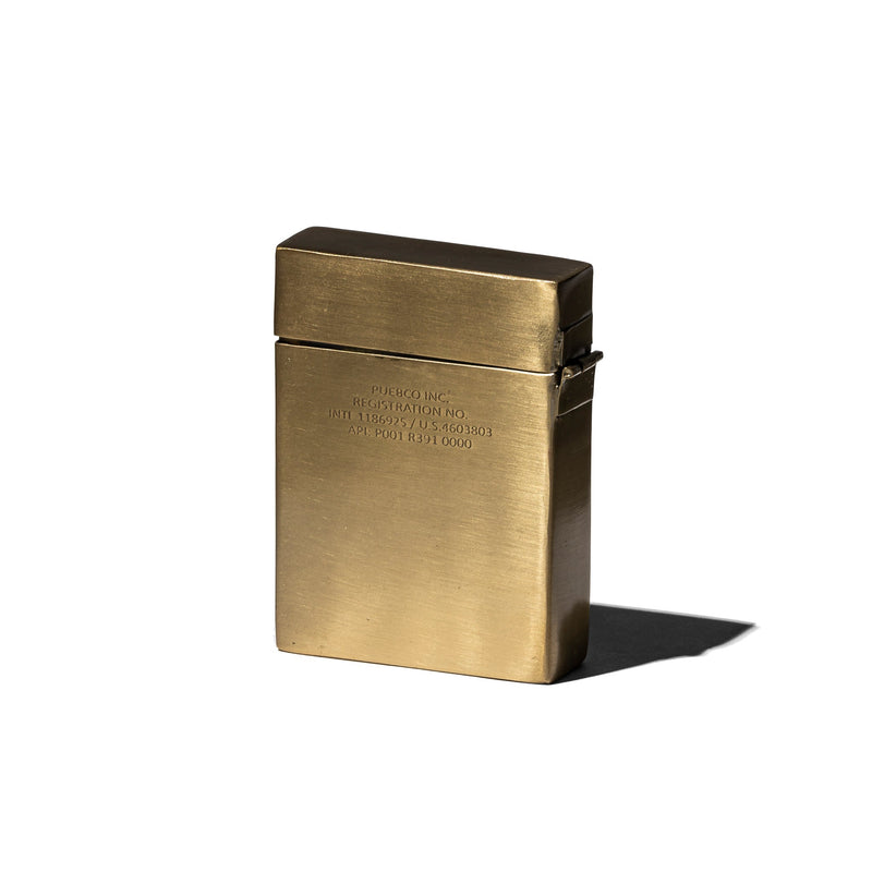 BRASS PLAYING CARD CASE