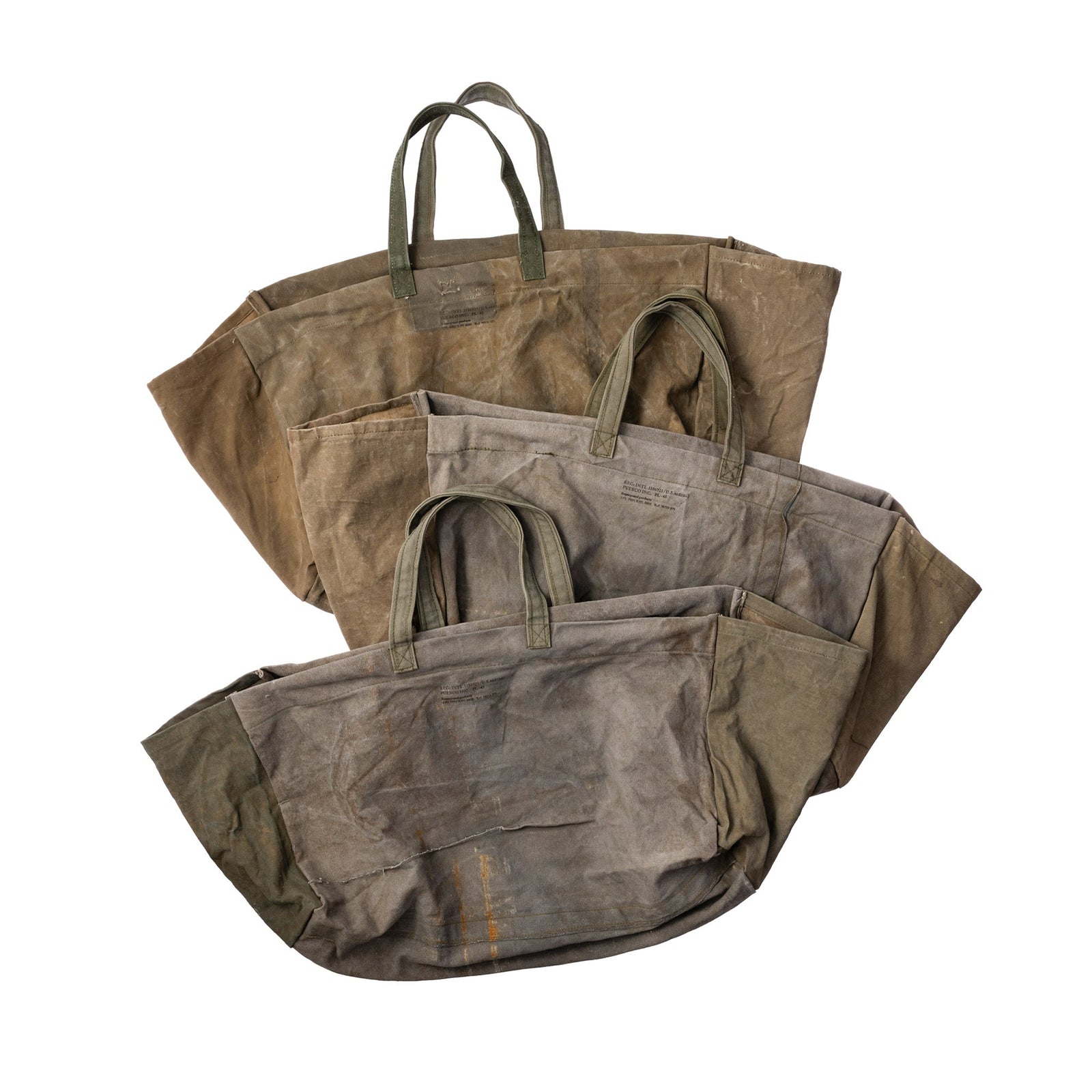 バッグ Laidback vintage tent bag PUEBCO｜VINTAGE TENT FABRIC W/PRINTED PATTERN BAG / Jungle