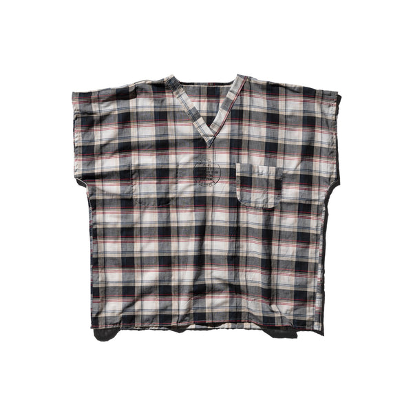 SUNDAY HOSPITAL SHIRT / Black Check